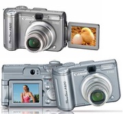 Цифровая камера Canon PowerShot A620 с поворитным дисплеем
